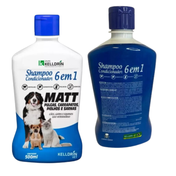 SH ANTIPULGAS MATT 6X1 500ML P*0 - Imagem 3