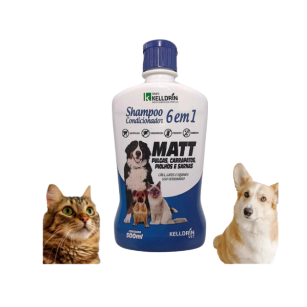 SH ANTIPULGAS MATT 6X1 500ML P*0 - Imagem 6