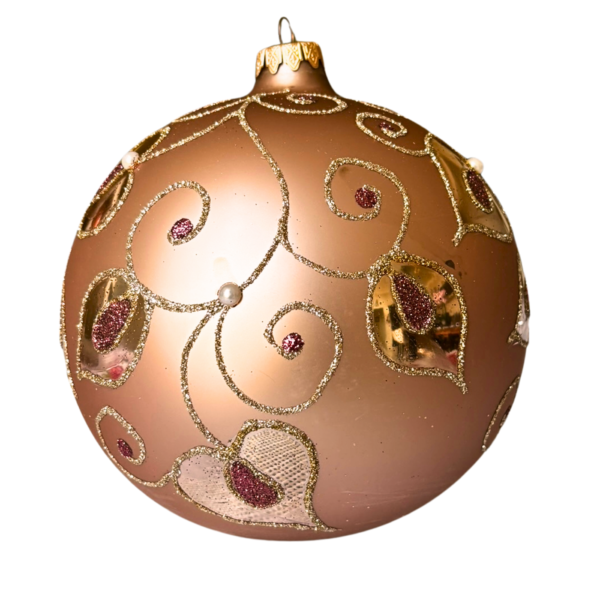 Enfeite de Natal Bola decorativa Especial de 15 cm
