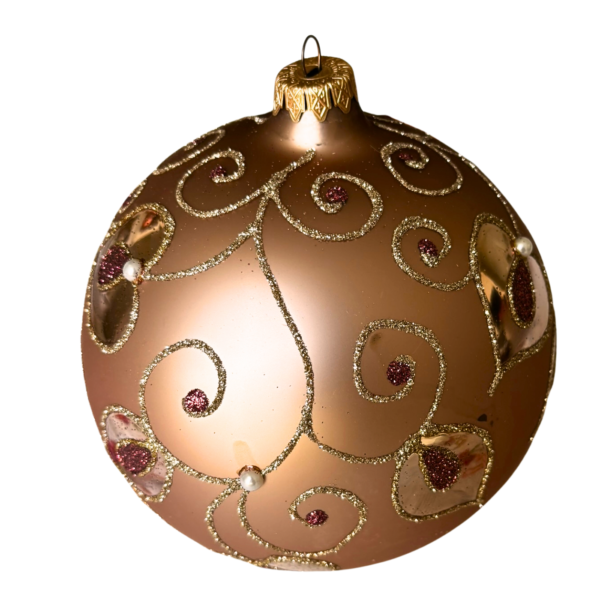 Enfeite de Natal Bola decorativa Especial de 15 cm - Imagem 3