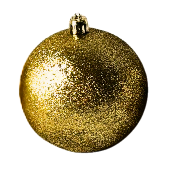 Enfeites de Bola de Natal 6 Pçs 8cm Decorada Mista Premium - Imagem 4