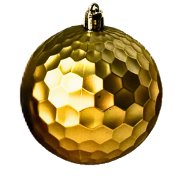 Enfeites de Bola de Natal 6 Pçs 8cm Decorada Mista Premium - Imagem 6