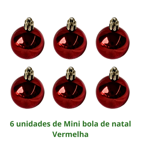 Kit 28 pçs Enfeite Natal p/ Arvores e Guirlandas Premium - Imagem 4
