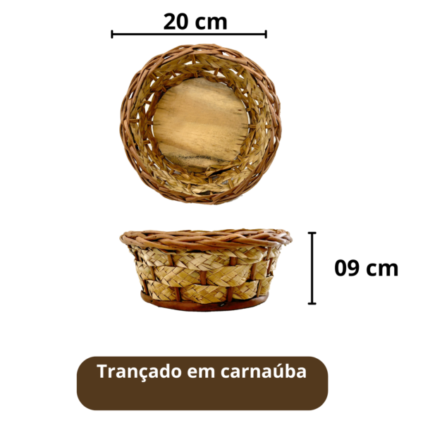 Bacia de Carnaúba 15 cm - Imagem 4