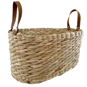 Dois Crisântemos Alça em Couro