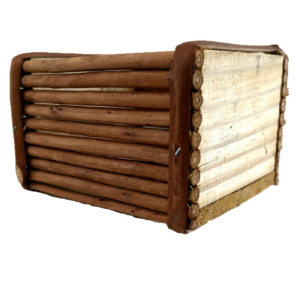 Cachepo Suporte Flores vaso de palito de Vime 11cm Premium