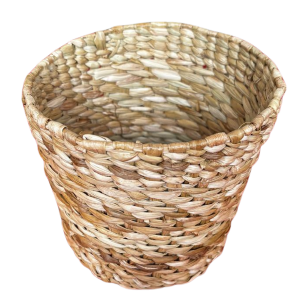 Cachepo De Taboa De 16 Cm Luxo Para Decoração E Organização