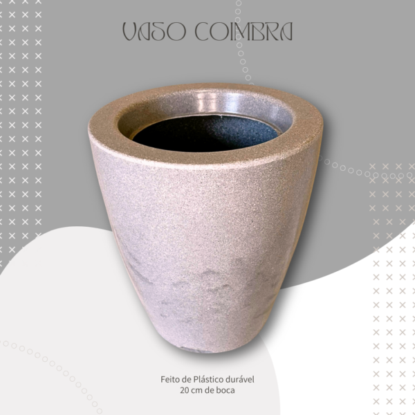 Vaso para Plantas Decoração Coimbra 19 cm Premium - Imagem 9