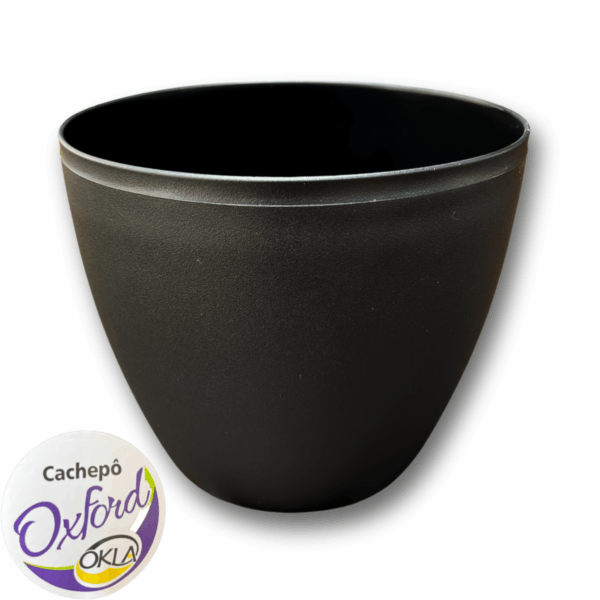Vaso Cachepo Mesa Oxford Redondo 15Cm Flor Orquidea Kit 5 - Imagem 3